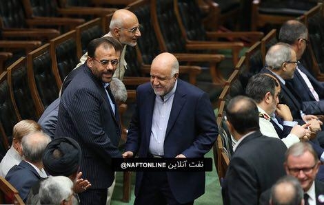 وزیر نفت در مراسم تحلیف دکتر حسن روحانی