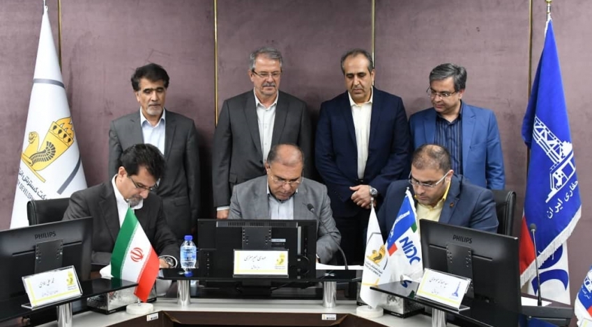 شرکت های ملی حفاری ایران،  خدمات مهندسی پژواک انرژی و مهندسی مشاور آب کرخه قرارداد مشارکت سه جانبه  امضاء کردند