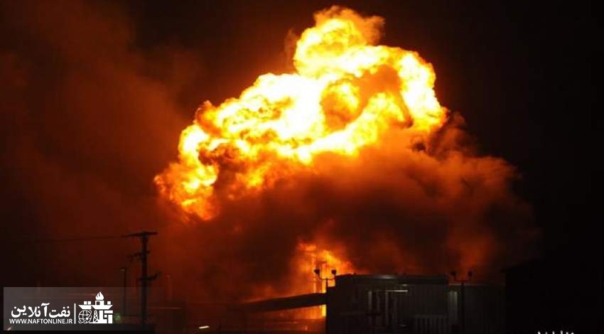 انفجار در پالایشگاه نفت عربستان | عکس آرشیوی است