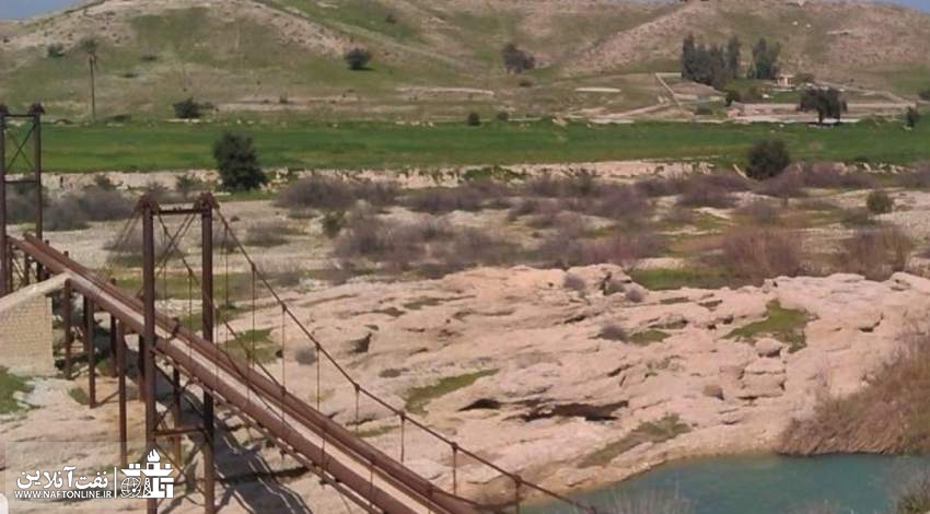 نخستین پل کابلی ایران؛ به‌جا‌مانده از نسل کاشفان نفت | تاریخ نفت