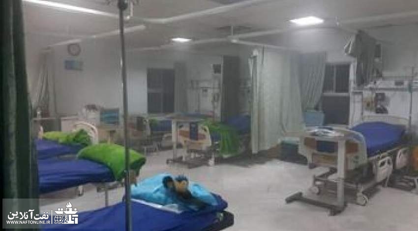 تصاویری از آتش سوزی در بیمارستان نفت تهران | نفت آنلاین