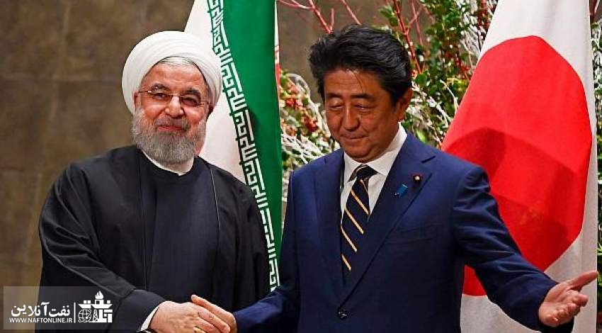 تصویری از دیدار روحانی و آبه در تهران | نفت آنلاین