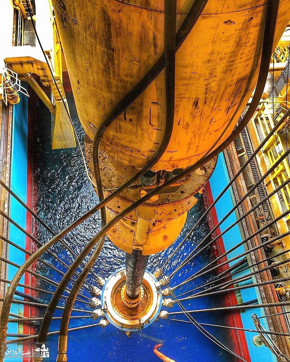 تصویری جالب از یک دکل حفاری دریایی | نفت آنلاین