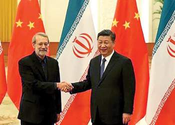 علی لاریجانی در دیدار به یک مقام ارشد چینی