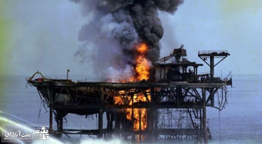 حمله به سکوی نفتی ایرانی | نفت آنلاین