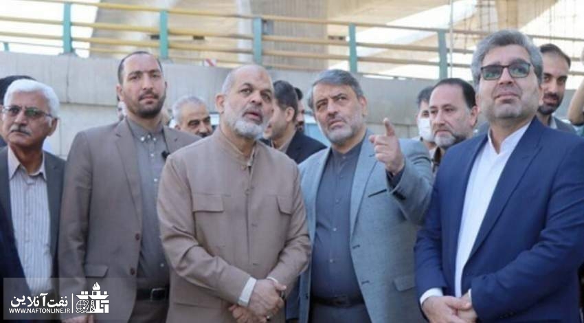 تصویری از وزیر کشور و مسئولین خوزستان در اهواز | نفت آنلاین
