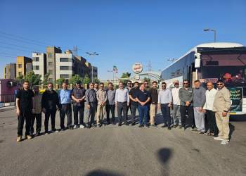مراسم ارتحال امام خمینی ره و کارگران شرکت فولاد اکسین خوزستان