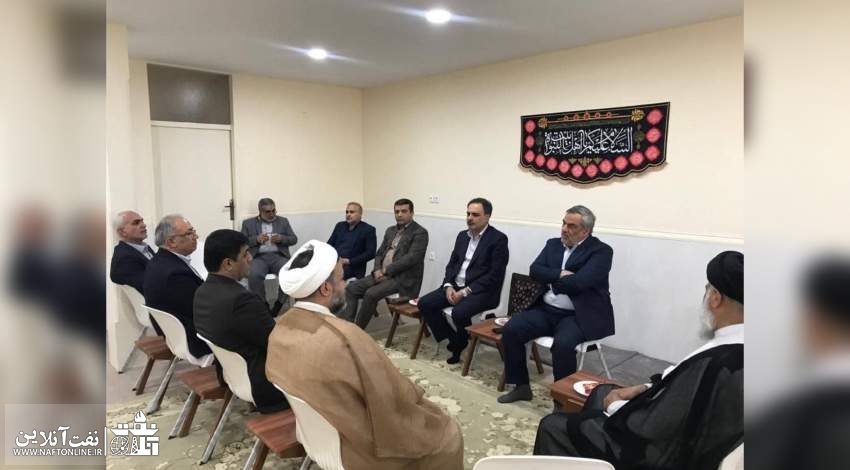 دیدار حمید بورد و رامین حاتمی با نماینده ولی فقیه در خوزستان